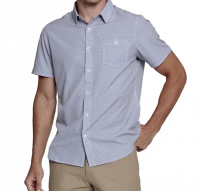 7diamonds Apollo Short Sleeve Shirt In Stone Rose In Multi