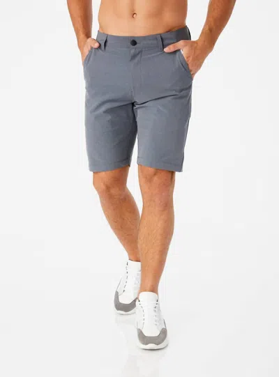 7diamonds Beacon Hybrid Short In Charcoal In Gray