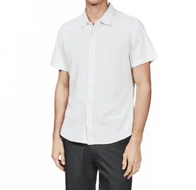 7diamonds Camino Short Sleeve Shirt In White