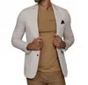 7diamonds Claude Long Sleeve Blazer In Stone In White