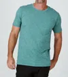 7diamonds Core Crew Neck Tee In Lagoon In Pink