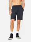 7diamonds Core Performance Short In Heathered Black In Blue