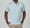 7diamonds Coron Polo In Seafoam In Blue