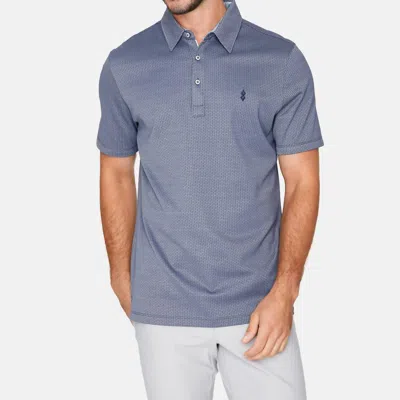 7diamonds Eagle Polo Shirt In Navy In Blue
