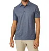 7diamonds Gautier Short Sleeve Polo In Slate In Gray