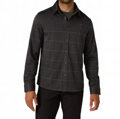 7diamonds Generation Knit Shirt In Navy In Black