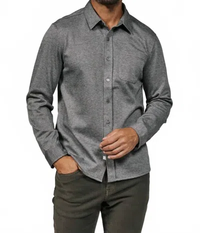 7diamonds Generation Long Sleeve Shirt In Grey In Gray