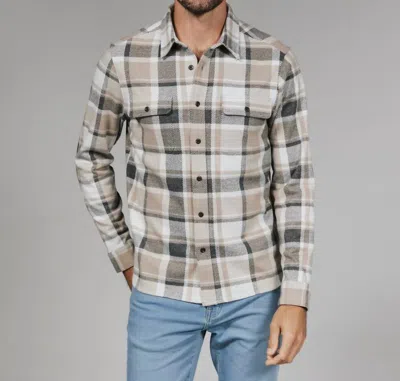 7diamonds Generation Long Sleeve Shirt In Tan In Multi
