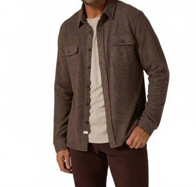 7diamonds Generation Long Sleeve Shirt In Walnut In Brown
