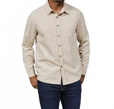 7diamonds Generation Longsleeve Knit Shirt In Tan In Multi