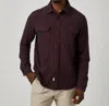 7diamonds Generation Solid Shirt In Burnt Orange