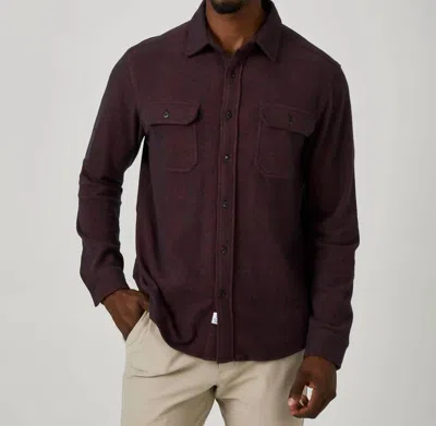 7diamonds Generation Solid Shirt In Burnt Orange In Yellow