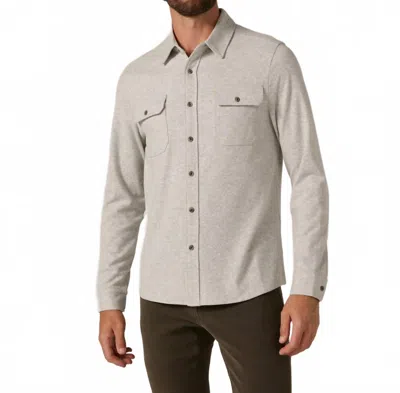 7diamonds Generation Solid Shirt In Ecru In White