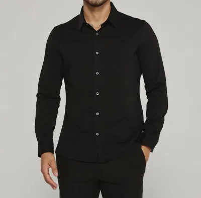 7diamonds Girona Long Sleeve Shirt In Black