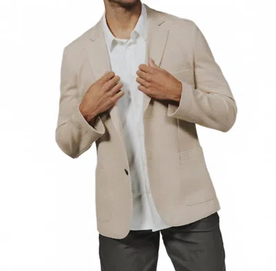 7diamonds Grayson Blazer In Sand In Brown