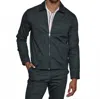 7diamonds Idris Lightweight Jacket In Carbon In Gray