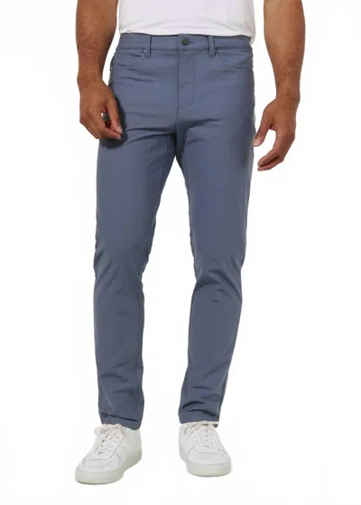 7diamonds Infinity 7 Pocket Pant In Stone Blue