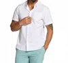 7diamonds Kairi Short Sleeve Shirt In White In Multi