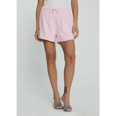 7diamonds Lana Linen Short In Light Pink