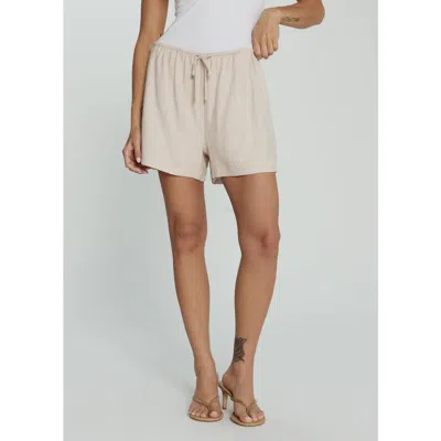 7diamonds Lana Linen Short In Oatmeal