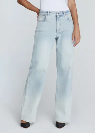7diamonds Layla Wide Leg Jean In Blue