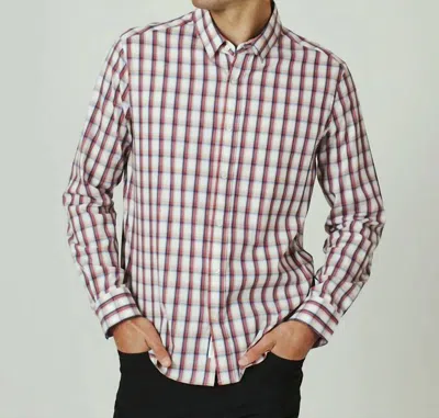 7diamonds Legacy Long Sleeve Shirt In White In Multi
