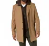 7diamonds Midtown Modern Overcoat In Camel In Brown
