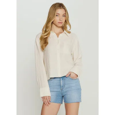 7diamonds Oasis Long Sleeve Shirt In White