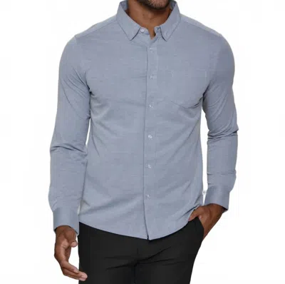 7diamonds Oxford Long Sleeve Shirt In Blue