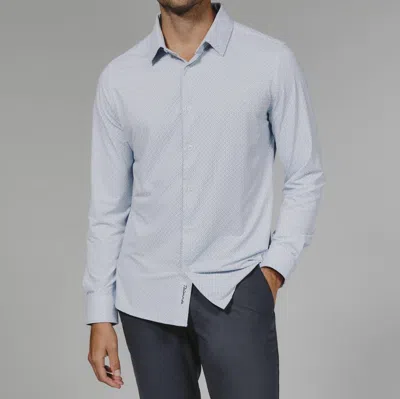7diamonds Pesaro Long Sleeve Shirt In Light Blue