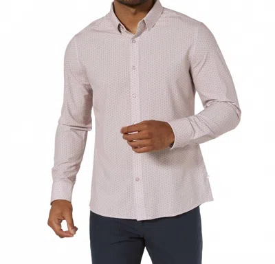 7diamonds Renoir Long Sleeve Shirt In Rose In Brown