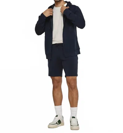 7diamonds Rev 8 Double-knit Fabric Short In Navy In Red