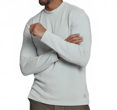 7diamonds Rev Mock Neck Top In Platinum In Gray