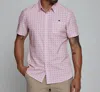 7diamonds Ronin Short Sleeve Shirt In Rose In Pink