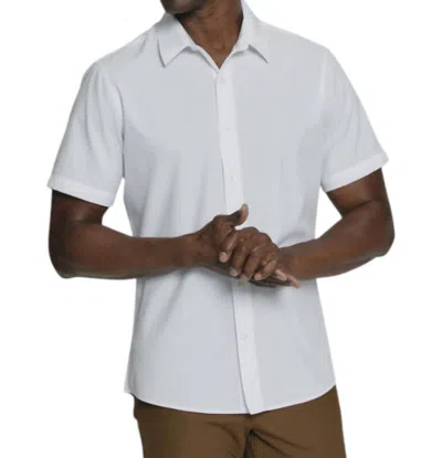 7diamonds Siena Short Sleeve Shirt In White
