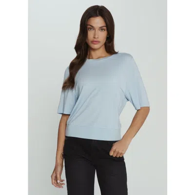 7diamonds Vanna Relaxed Tee In Light Blue