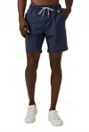 7diamonds Voyager Hybrid Short In Navy In Blue