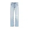 7for Bakersfield Modern Straight Jeans In Blue