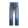 7for Bakersfield Modern Straight Jeans In Blue
