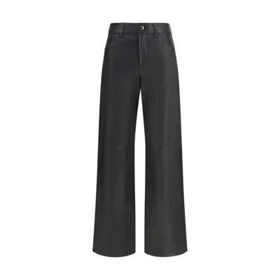 7for Black Leather Pants