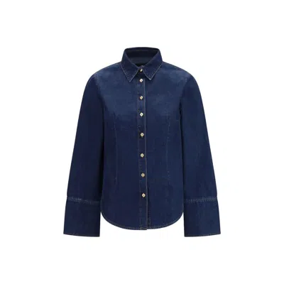 7for Blue Denim Shirt