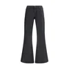 7for Flare Jeans In Black