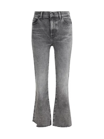 7for Daisy Ankle Boot Night Out Jeans In Black