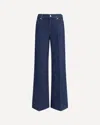 7for Lotta Alona Wide Leg Jeans In Blue