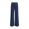 7for Lotta Alona Wide Leg Jeans In Blue