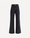 7for Lotta Wide Leg Jeans In Black