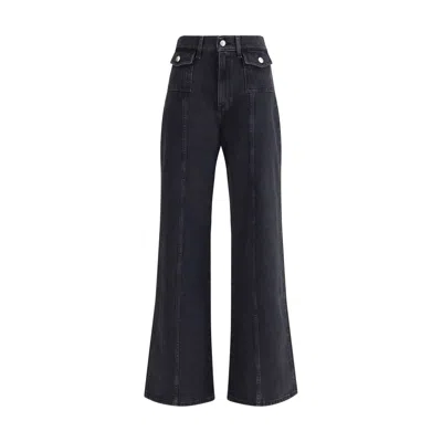 7FOR LOTTA WIDE LEG JEANS