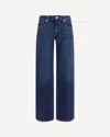 7for Low Straight Jeans In Blue