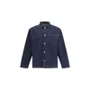 7for Denim Shirt In Blue