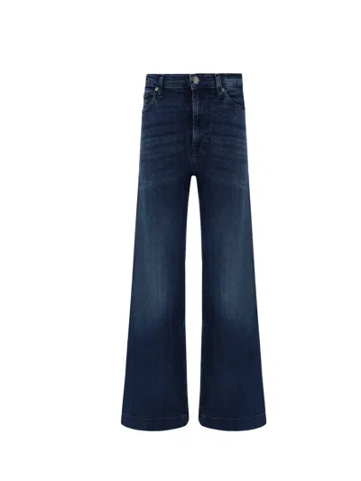 7for Modern Dojo Soho Jeans In Dark Blue